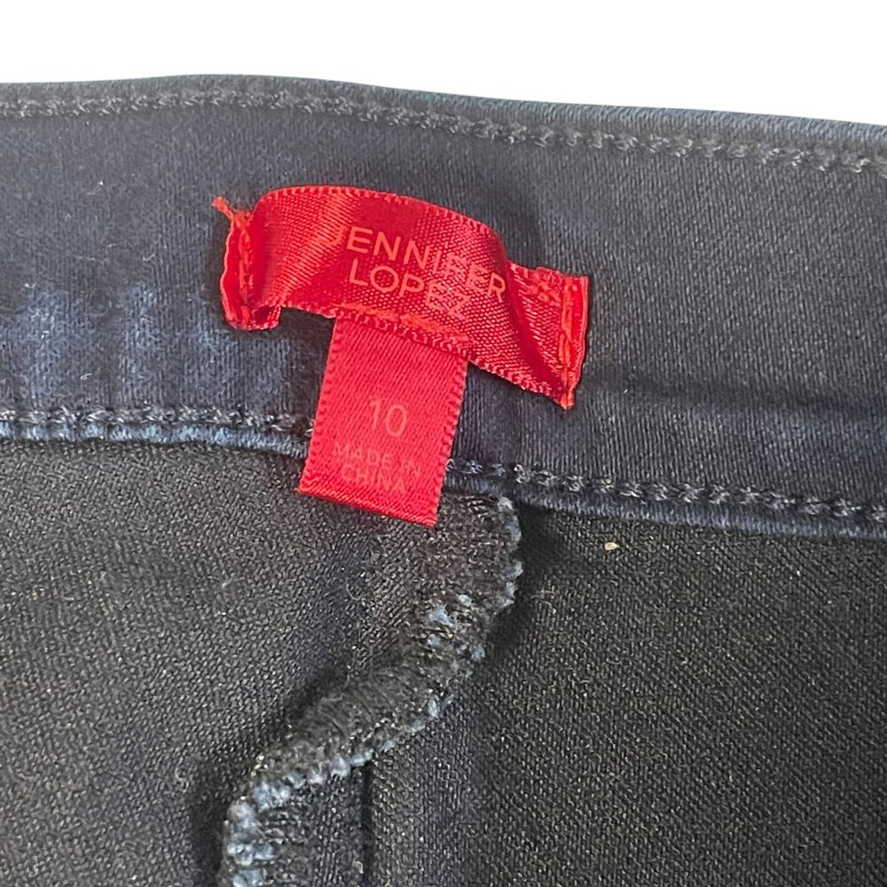 NWT Jennifer Lopez Size 10 Sculpt Super Skinny Jeans Stretch Dark Wash Blue - Picture 11 of 11